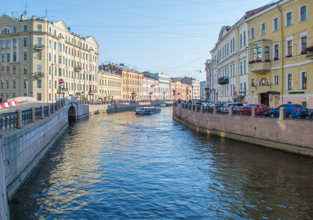 istock quay in Saint Petersburg. 820356914