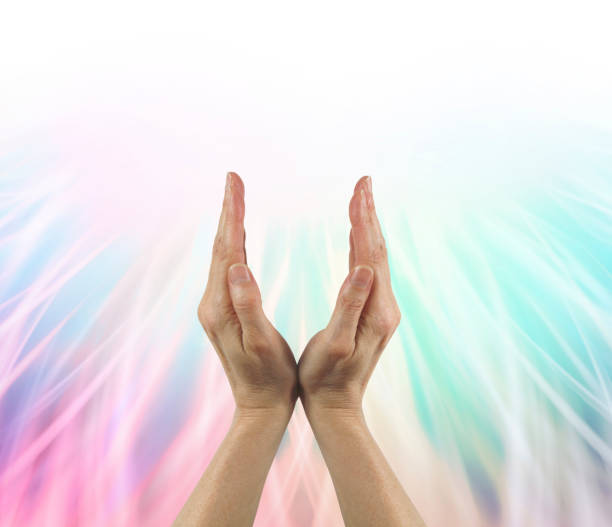 istock Full Spectrum White Light Healing Energy 820369410