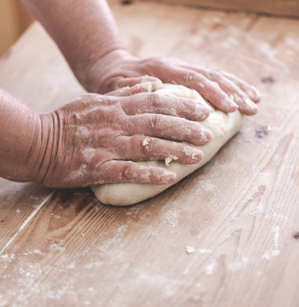 istock Senior woman cook traditional dumplings 820370962