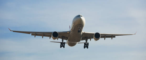 istock Passenger plane departing in afternoon 820390924