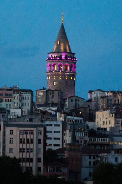 Galata Tower from Byzantium times in Istanbul