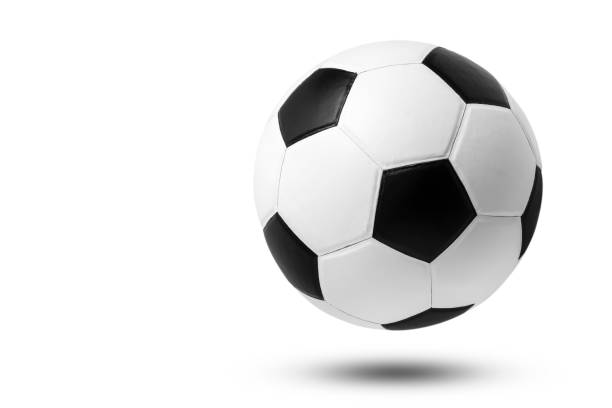 istock soccer ball on isolated 820426588