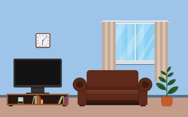 Living Room Photo Backdrop Illustrations, Royalty-Free Vector Graphics ...