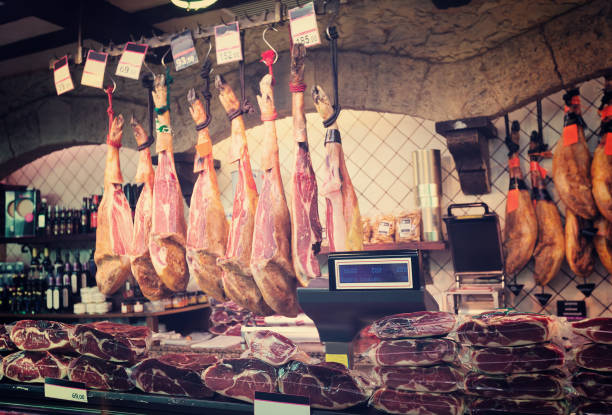 istock hamon at spanish market 820472098