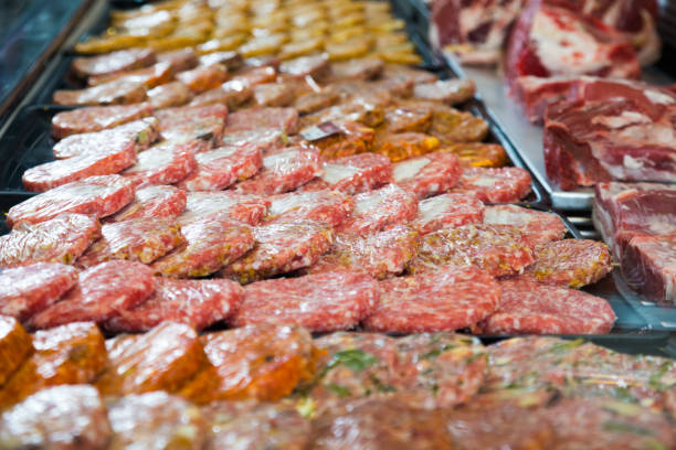 istock hamburguesa assort on counter 820472168