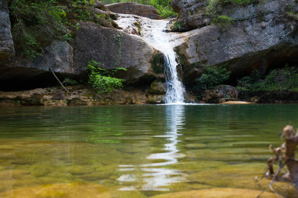 istock El Torrent from Cabana small mountain stream 820472212