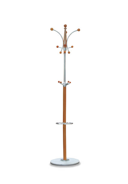 istock High wooden hanger isolated over white 820472868