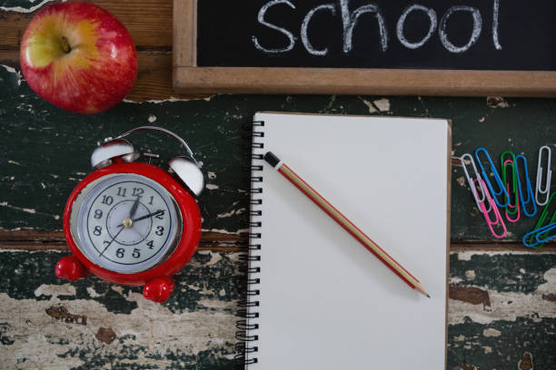 istock Text written on slate with school supplies 820480630