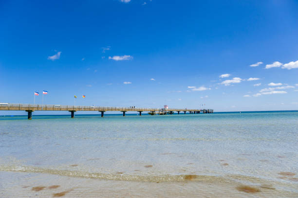 istock The south beach with pier in Grossenbrode 820491782