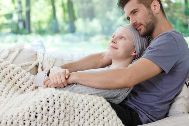 istock Husband hugging his wife 820508602