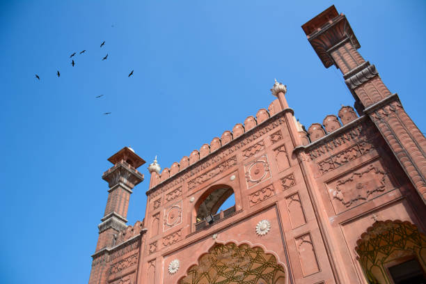 badshahi mosque shahi mosque stock photo