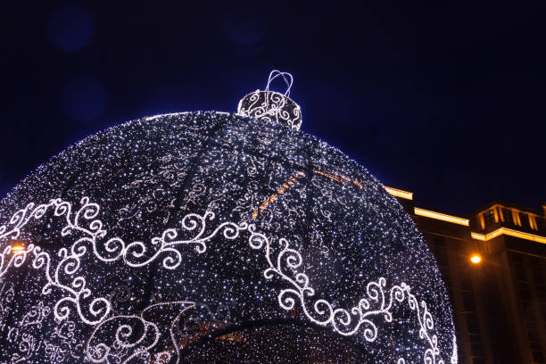 istock Regional Christmas Backgrounds Night Winter Illuminated Decoration 820570202