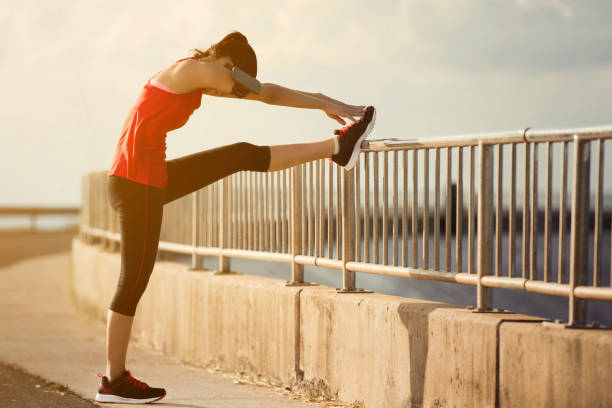 istock Women warm up before a morning workout 820577918