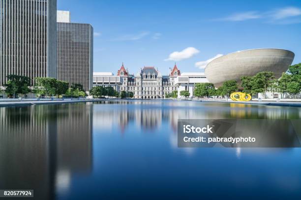 Empire State Plaza Stock Photo - Download Image Now - Albany - New York State, New York State, Architecture