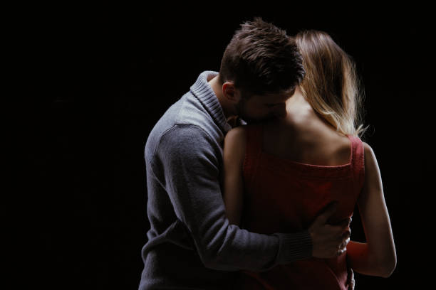 istock Kissing the neck 820584502