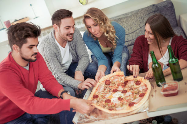 istock Friends at home 820599966
