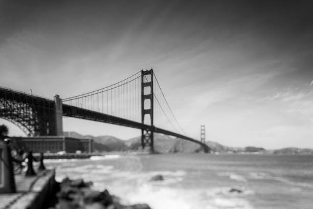 istock Creative takes to the Golden Gate bridge, California 820618996