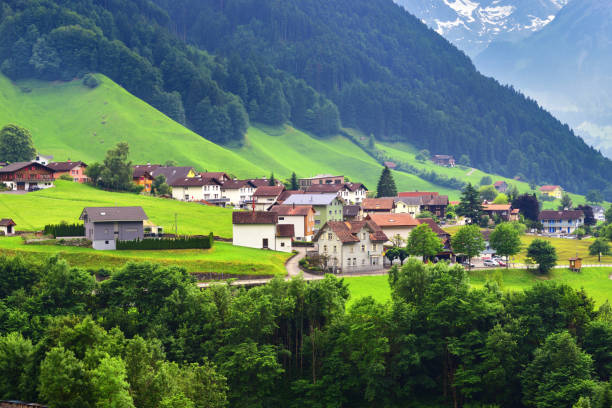 istock Stunning alpine landscape in canton Uri, Switzerland 820620952