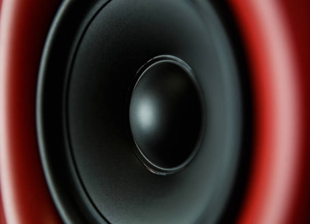 istock Hifi sound monitors for disc jockey or musician 820656372