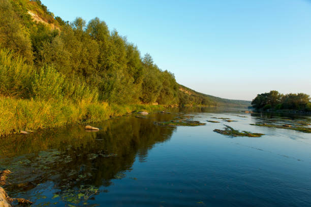 istock landscape of the Dniester River 820656464