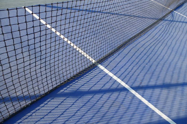 istock Blue Tennis Court Scene 820672732