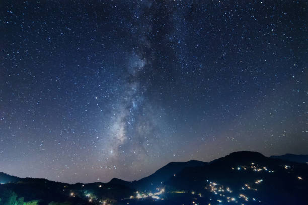istock Galaxy or Milkyway, Sikkim, India 820699832