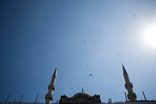 istock Minaret of an Ottoman style mosque 820715096