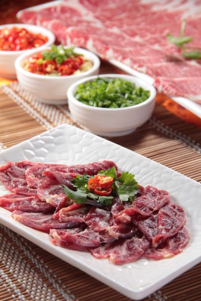 raw beef