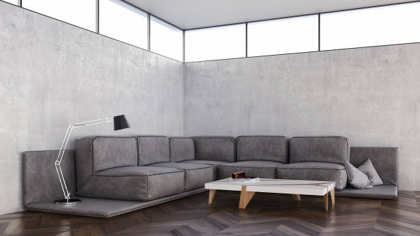istock Living room with sofa and decoration 820723786