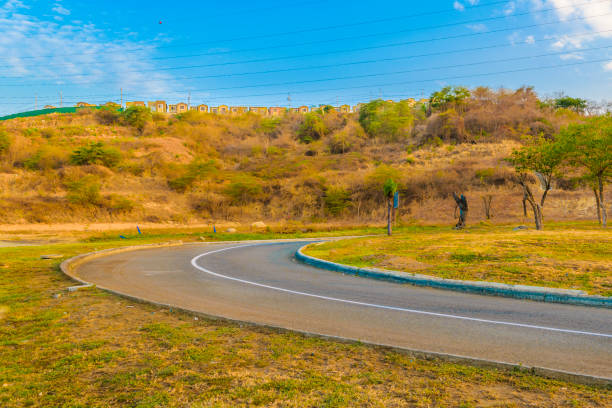 istock Empty Avenue at Guayaquil Outskirts 820725572