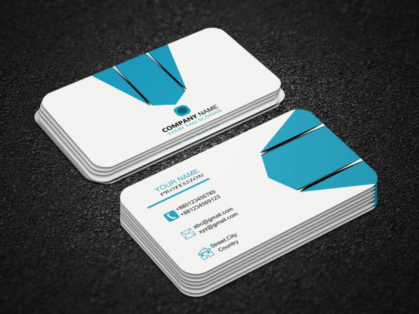 istock Creative Business Card Design with Mockup 820738200