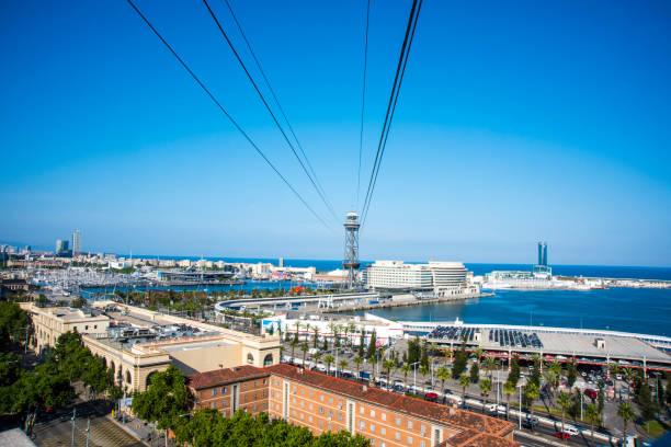 istock Port Vell Marina in Barcelona, Spain 820753420