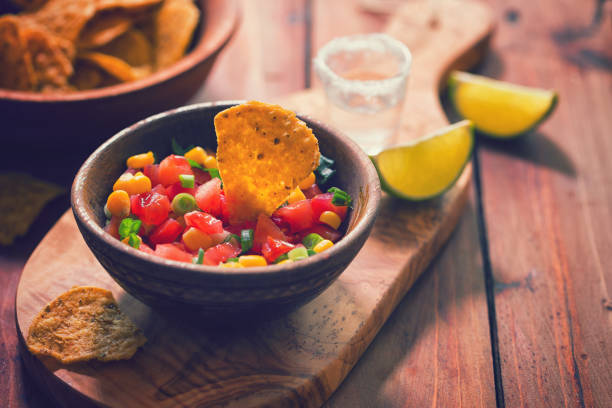 istock Nachos With Homemade Sauces 820754270