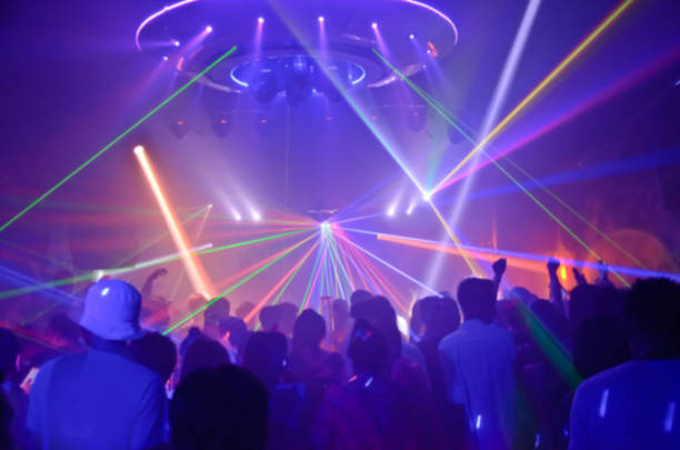 istock blur club party is blurred for background 820759452