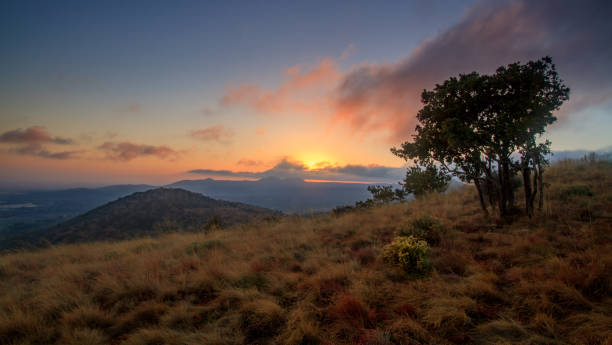 istock Winter sunrise at Oppieberg 820762782