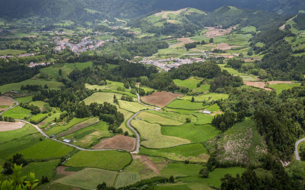 istock Furnas Valley in the Azores 820765088