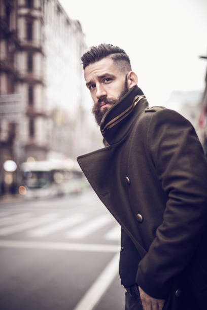 istock Man walking on the street 820786416