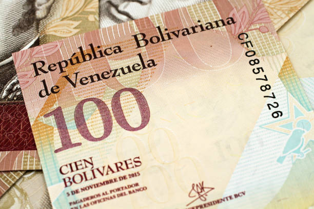 istock Venezuelan currency close up 820793690