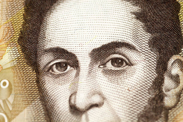 istock Venezuelan currency close up 820793704