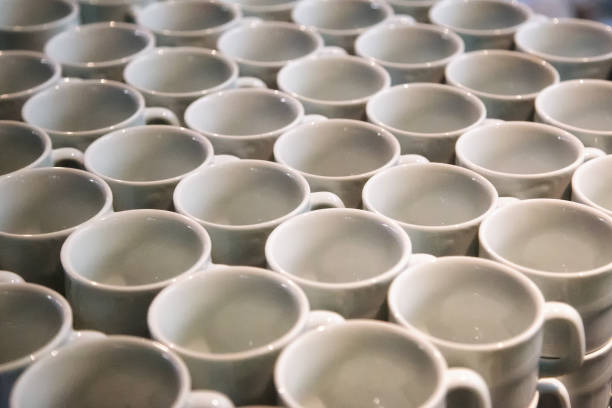 istock Bunch of coffee cups 820795260