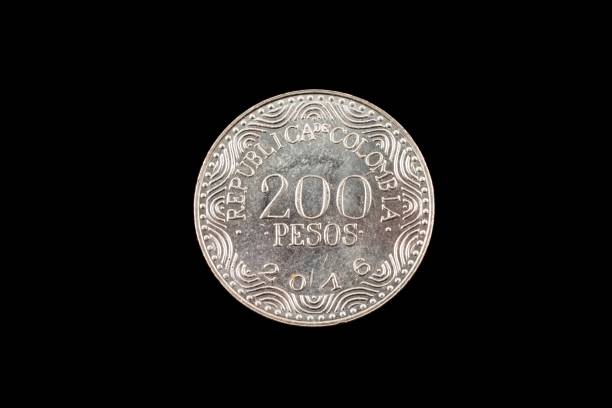 istock Colombian 200 Peso Coin Close Up 820809032