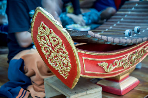 istock Performance of Thai traditional musical 820811078