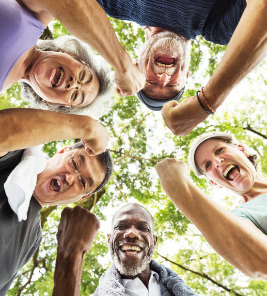 istock Active Enjoyment Fit Sport Retired Workout Fit Concept 820813072