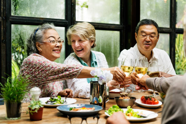 istock Cafe Diverse Casual Friendship Relaxation Group Concept 820813390