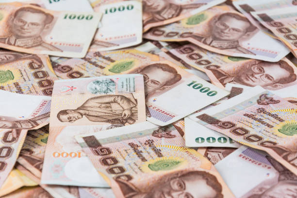 istock Thailand Bank note or  money for blackground . 820816820