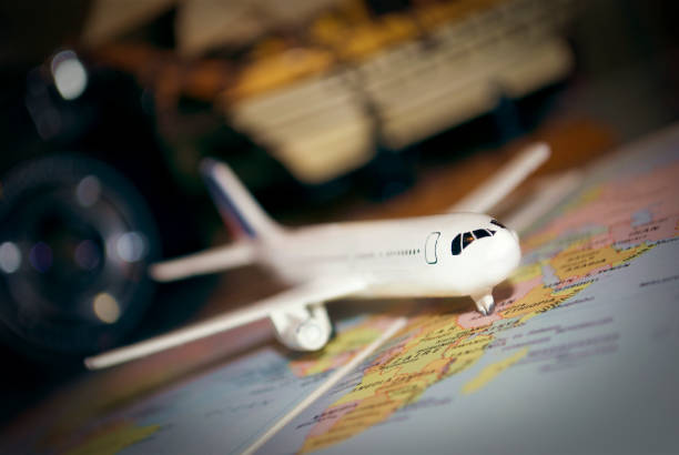 istock Travel Concept Background - Airplane - Adventure / Exploration Background 820821310