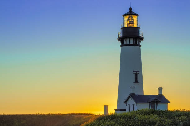 istock Yaquina Head Lighthouse at Sunset, Oregon, USA 820821360