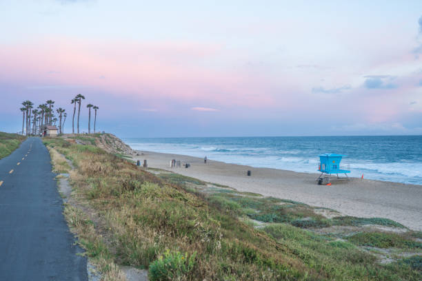 istock Beautiful Sunset in  Huntington Beach, California 820823472