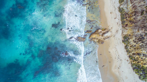 istock Aerial View of Crystal Cove State Beach 820823710