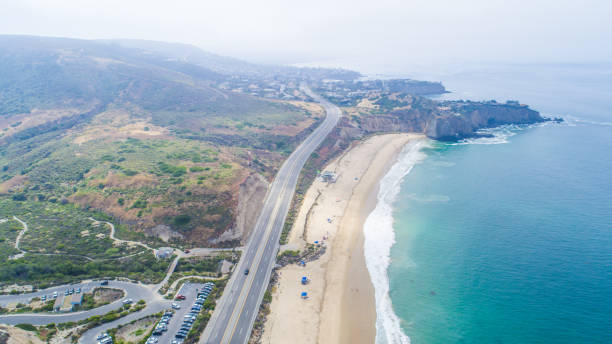 istock Aerial View of Crystal Cove State Beach 820823788